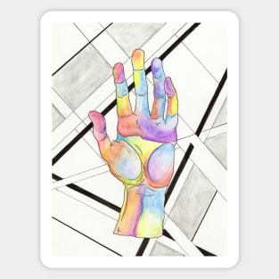 Reaching Out Sticker